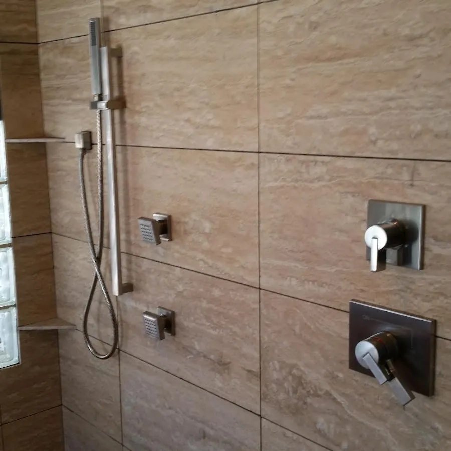 Shower fixture installation for Gas Line Repair in Cleveland Heights